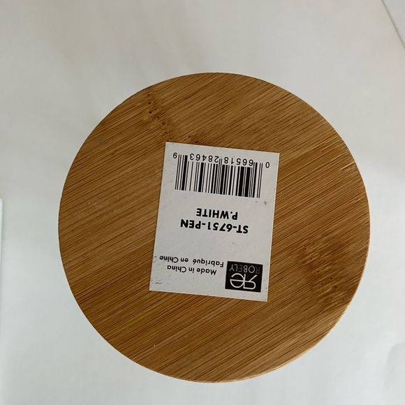 White Wooden Organizer Set - Picture 12 of 12